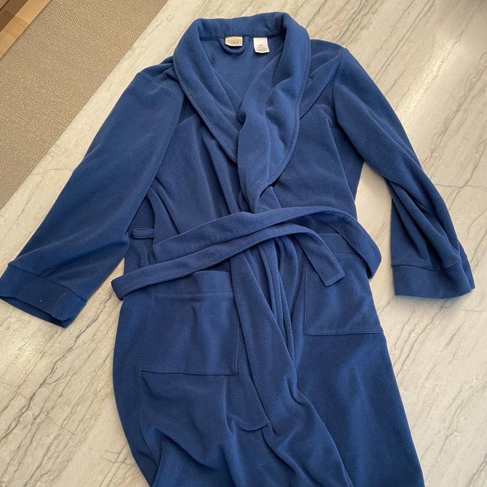 Boys LL Bean fleece robe
